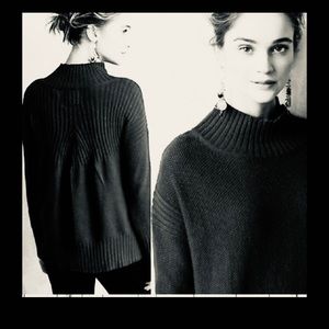 - Anthropologie black mock neck. Brand new